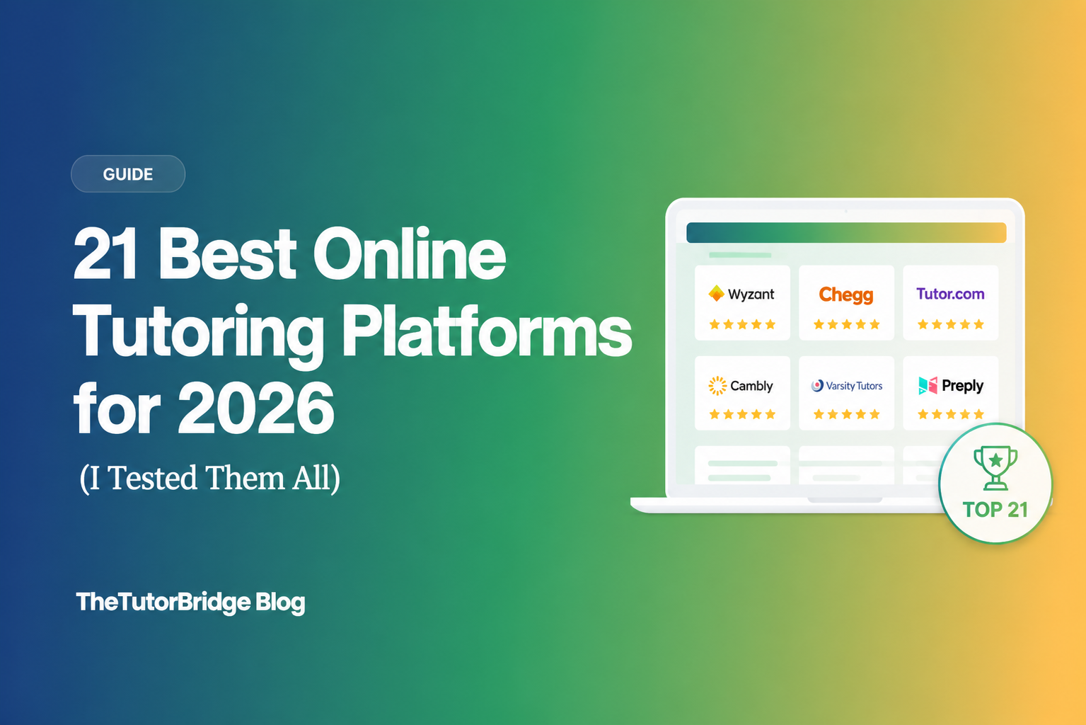 21 Best Online Tutoring Platforms for 2026 (I Tested Them All)