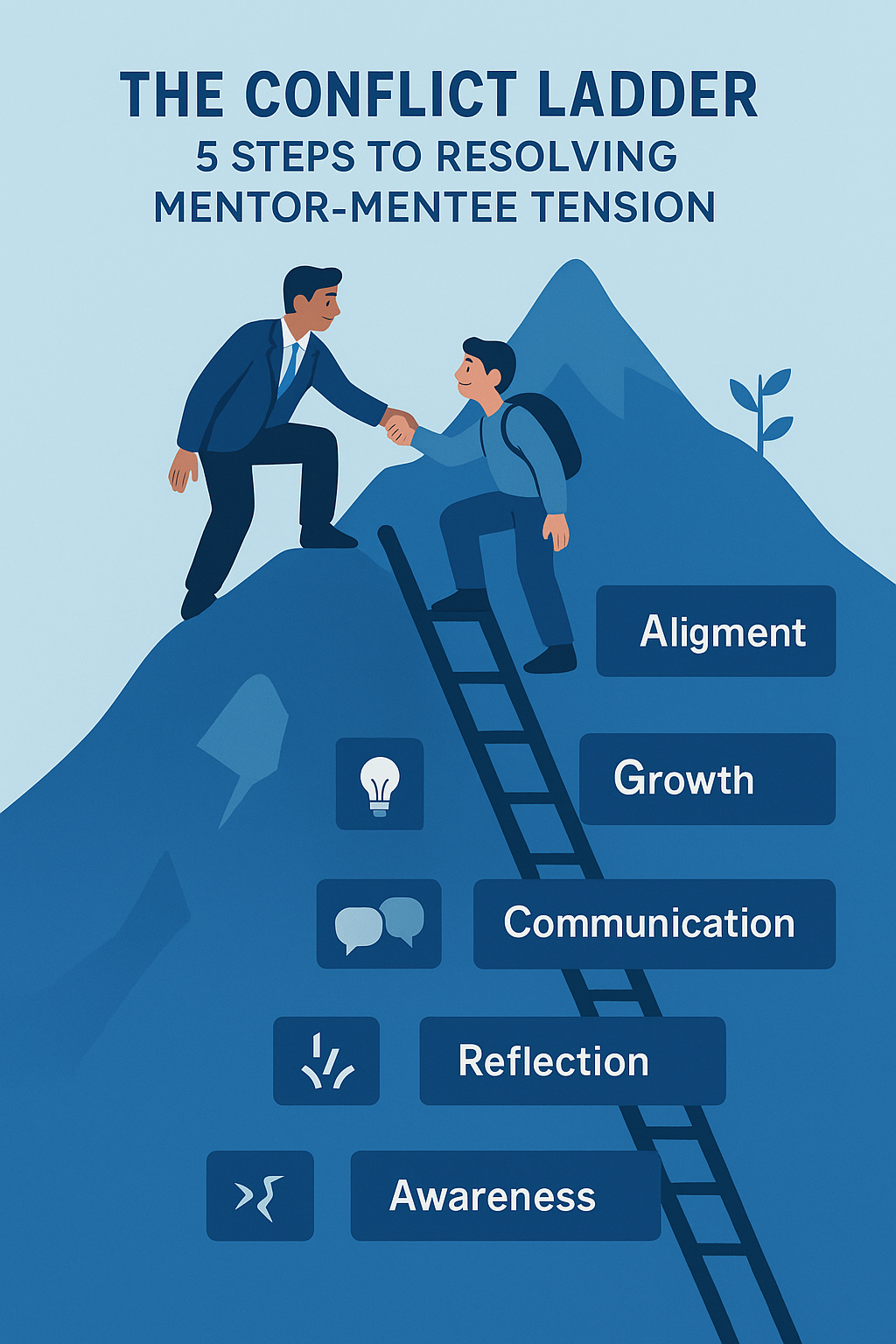 The Conflict Ladder – 5 Steps to Resolving Mentor-Mentee Tension