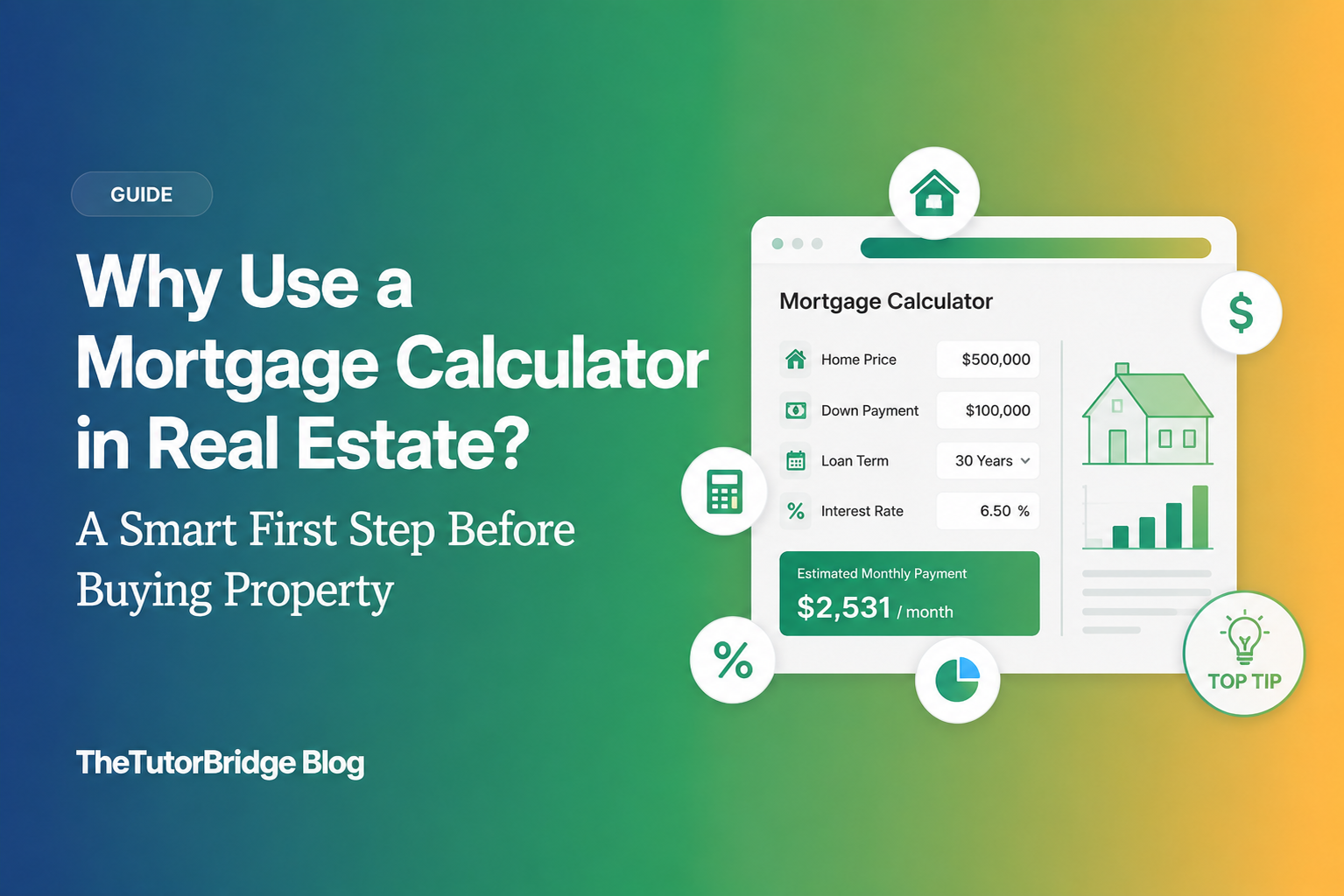 Why Use a Mortgage Calculator in Real Estate? A Smart First Step Before Buying Property