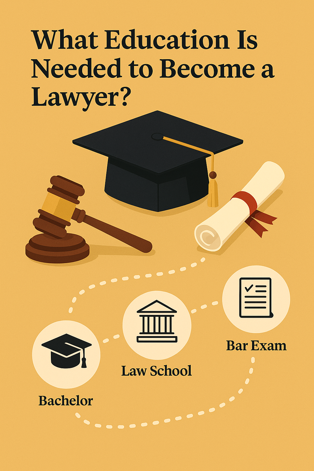 What Education Is Needed to Become a Lawyer?