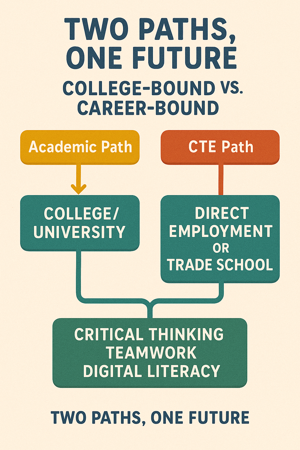 Two Paths, One Future: College-Bound vs. Career-Bound